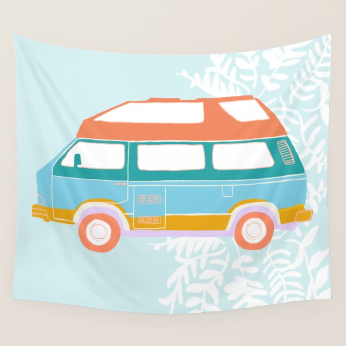 Jade - Van Life Series Wall Tapestry Gallery Image 1