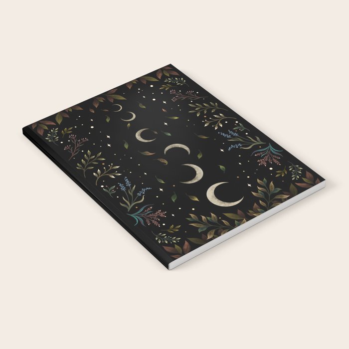 Crescent Moon Garden Notebook Gallery Image 2