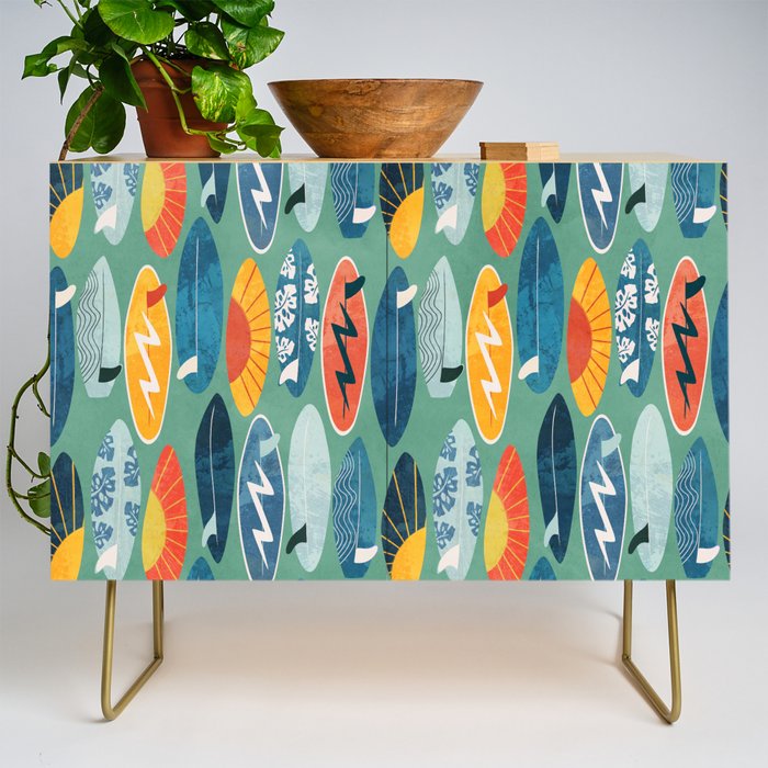 Surfboard green  Credenza Gallery Image 1