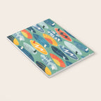 Surfboard green  Notebook Gallery Image 3