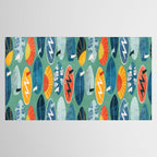 Surfboard green  Tablecloth Gallery Image 2