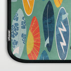 Surfboard green  Laptop Sleeve Gallery Image 3