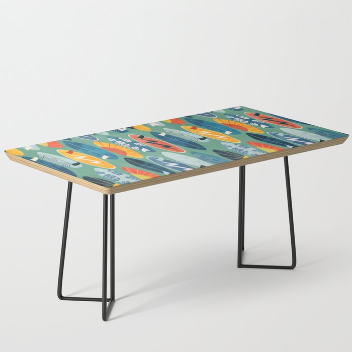 Surfboard green  Coffee Table Gallery Image 1