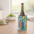 Surfboard green  Wine Chiller Gallery Image 4