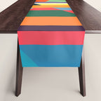 The hills run to infinity Table Runner Gallery Image 1