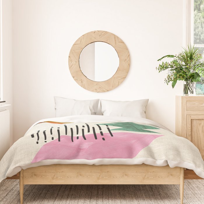 Midcentury Float Duvet Cover Gallery Image 3