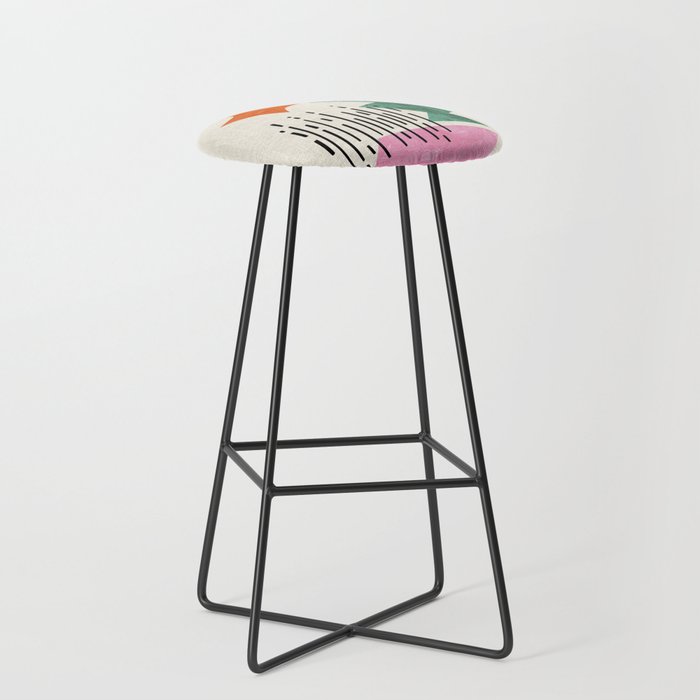 Midcentury Float Stool Gallery Image 1