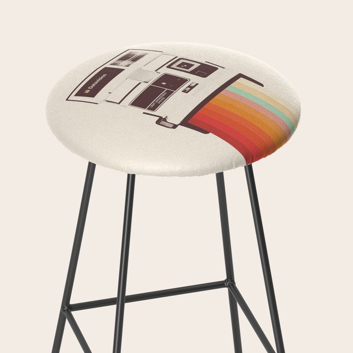 Instant Camera Rainbow Stool Gallery Image 2
