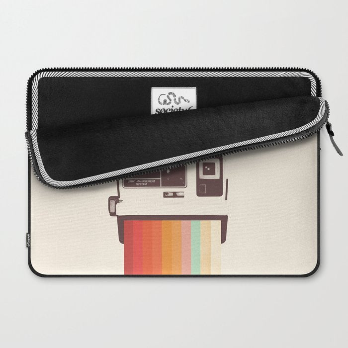 Instant Camera Rainbow Laptop Sleeve Gallery Image 2