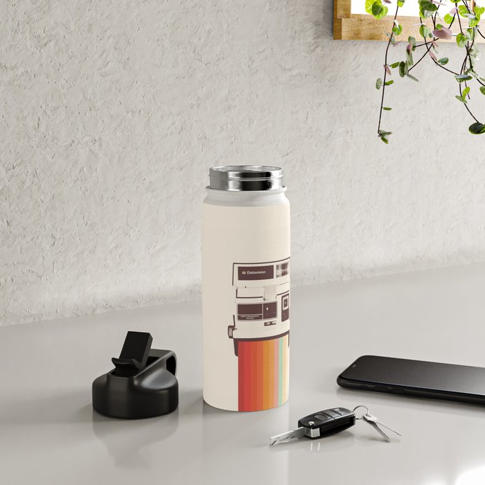 Instant Camera Rainbow Water Bottle Gallery Image 4