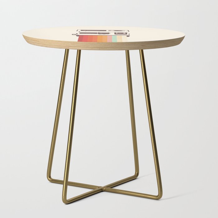 Instant Camera Rainbow Side Table Gallery Image 1