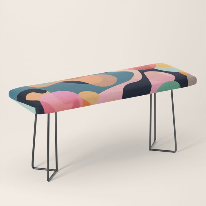 Abstract Shapes 9 Bench Gallery Image 1