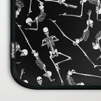 Yoga Skeleton Meditating Yogi Zen Poses Halloween Pattern Laptop Sleeve Gallery Image 3