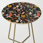 Abstract shapes of dark modern nature Side Table Gallery Image 2
