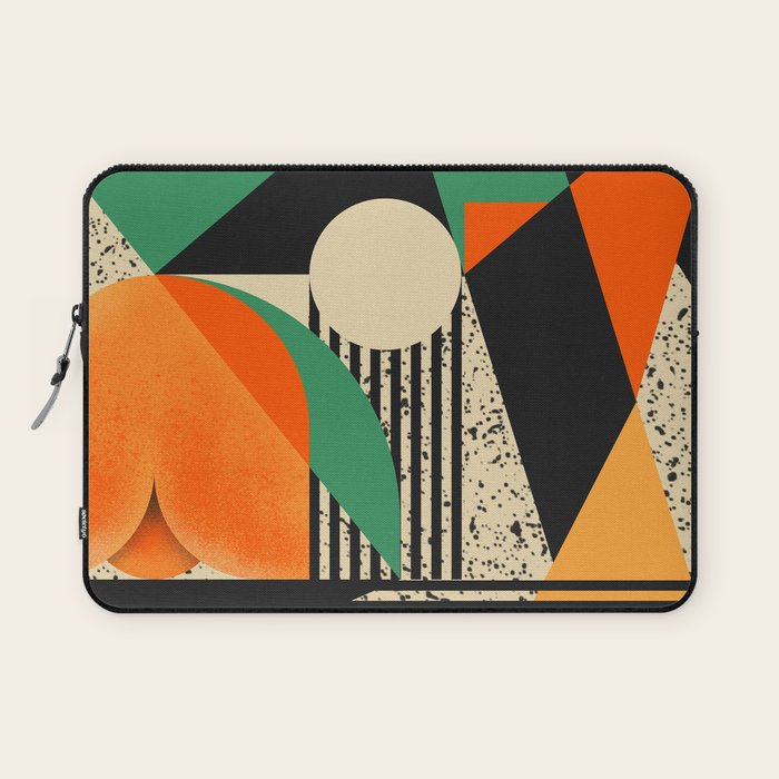 Orange Blossom With Positive Energies Laptop Sleeve Gallery Image 1