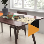Orange Blossom With Positive Energies Table Runner Gallery Image 2