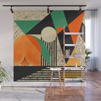 Orange Blossom With Positive Energies Wall Mural Gallery Image 1