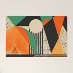 Orange Blossom With Positive Energies Welcome Mat Gallery Image 1