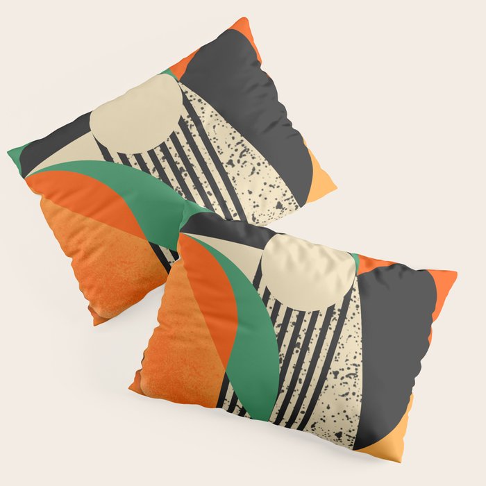 Orange Blossom With Positive Energies Pillow Sham Gallery Image 3