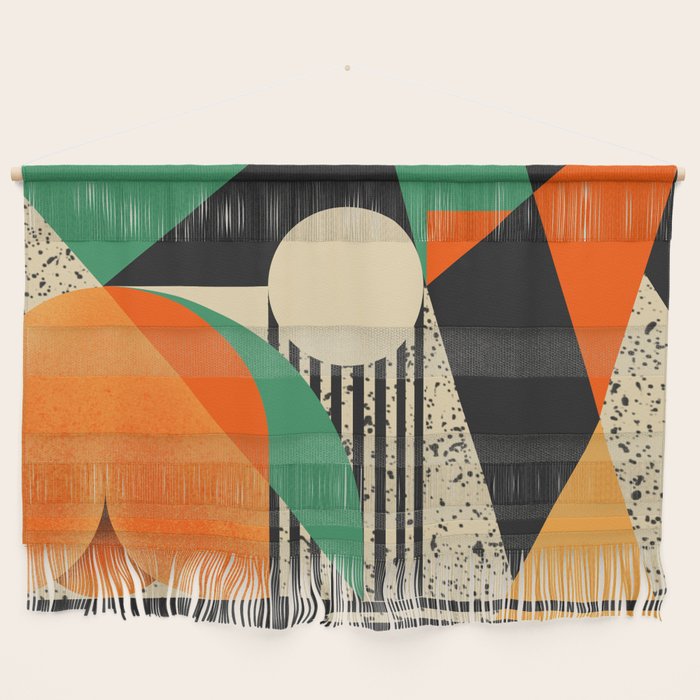 Orange Blossom With Positive Energies Wall Hanging Gallery Image 2