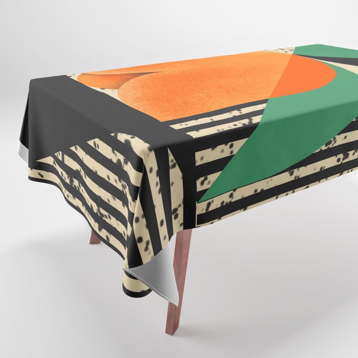 Orange Blossom With Positive Energies Tablecloth Gallery Image 1