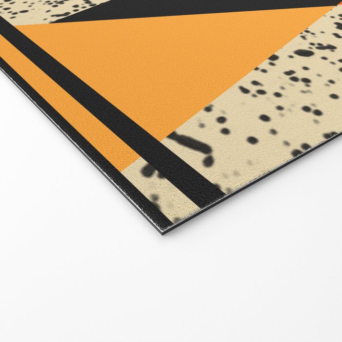 Orange Blossom With Positive Energies Welcome Mat Gallery Image 2
