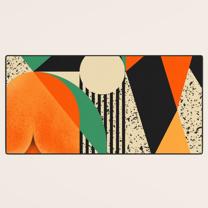 Orange Blossom With Positive Energies Desk Mat Gallery Image 3