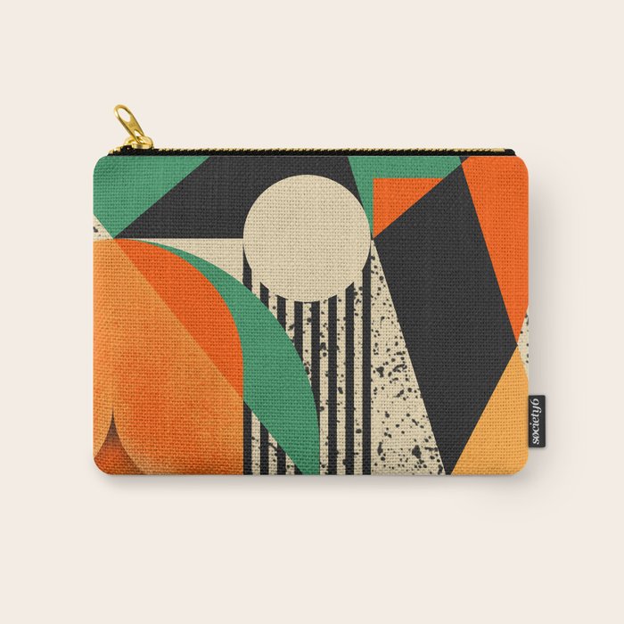 Orange Blossom With Positive Energies Carry All Pouch Gallery Image 1