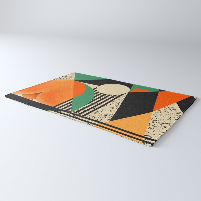 Orange Blossom With Positive Energies Rug Gallery Image 3