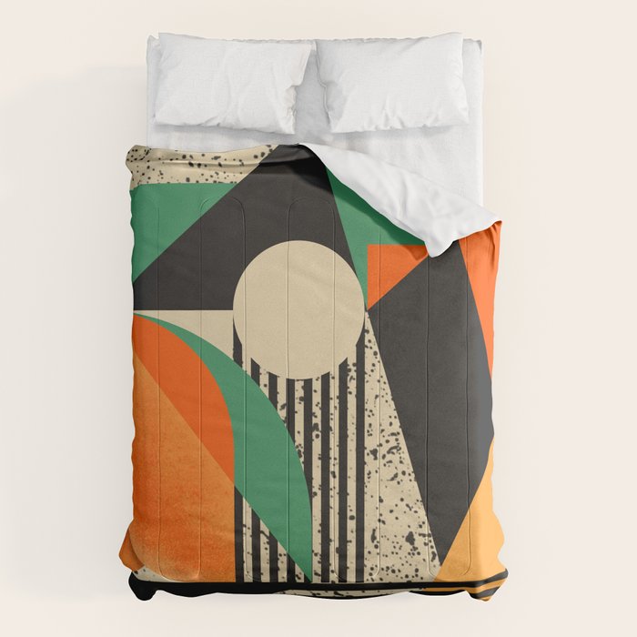 Orange Blossom With Positive Energies Comforter Gallery Image 1