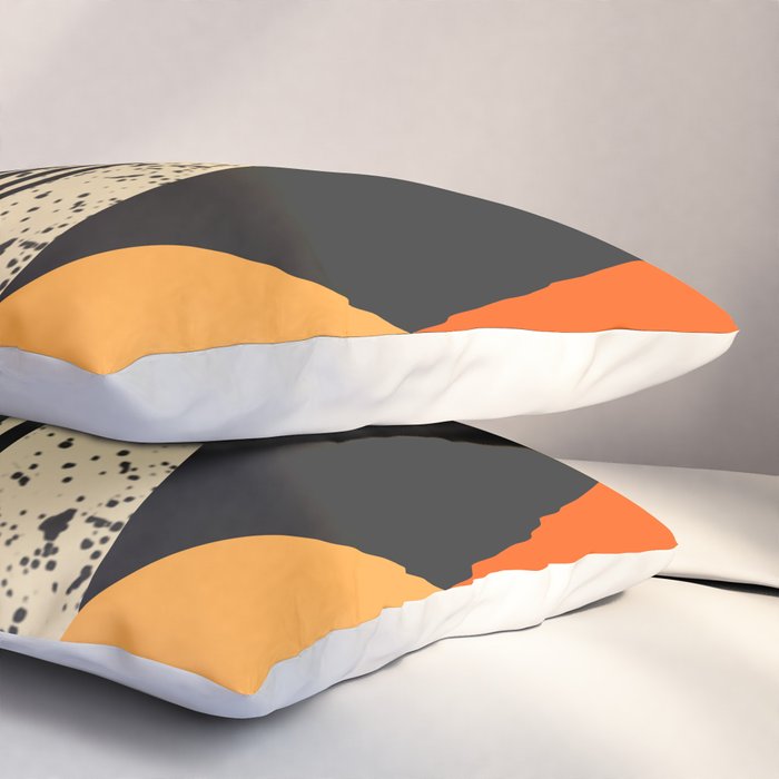 Orange Blossom With Positive Energies Pillow Sham Gallery Image 3