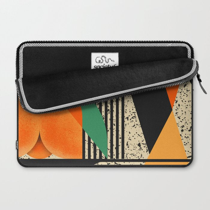 Orange Blossom With Positive Energies Laptop Sleeve Gallery Image 2