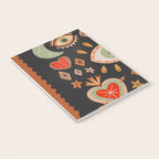 Sacred heart symbols & stars | Fall colors Notebook Gallery Image 3