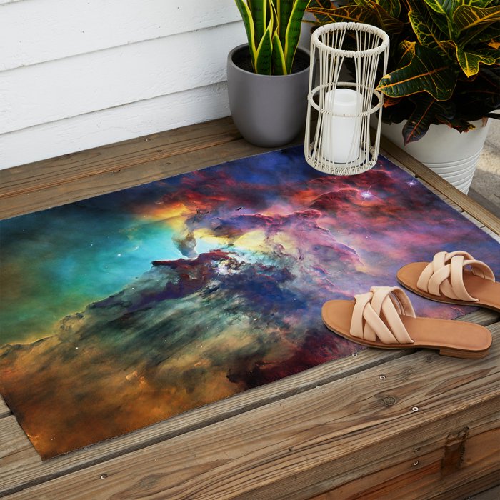 Lagoon Nebula Outdoor Rug Gallery Image 2