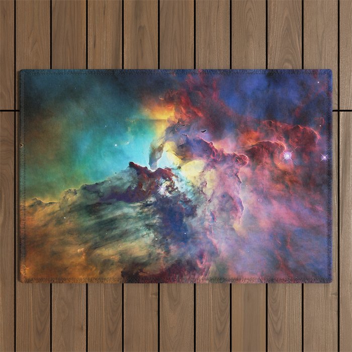 Lagoon Nebula Outdoor Rug Gallery Image 1