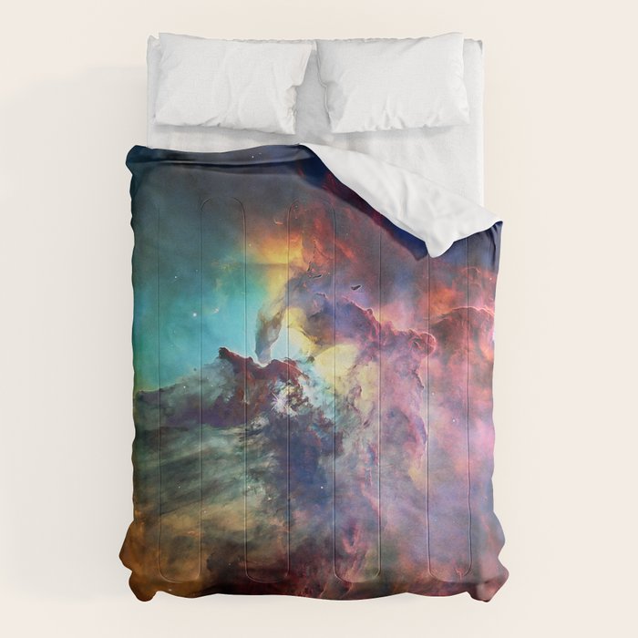 Lagoon Nebula Comforter Gallery Image 1