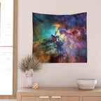 Lagoon Nebula Wall Tapestry Gallery Image 2