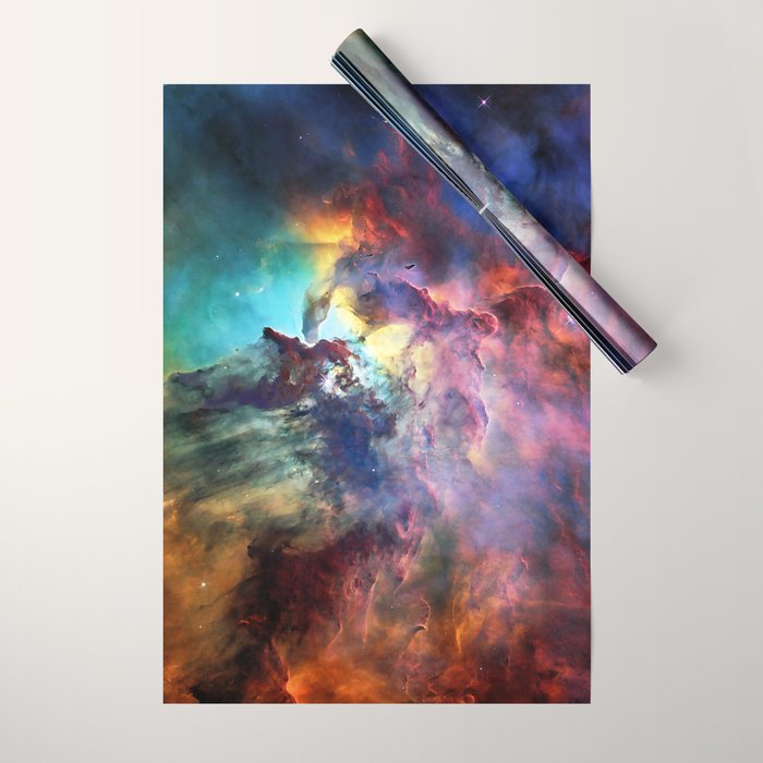 Lagoon Nebula Wrapping Paper Gallery Image 1