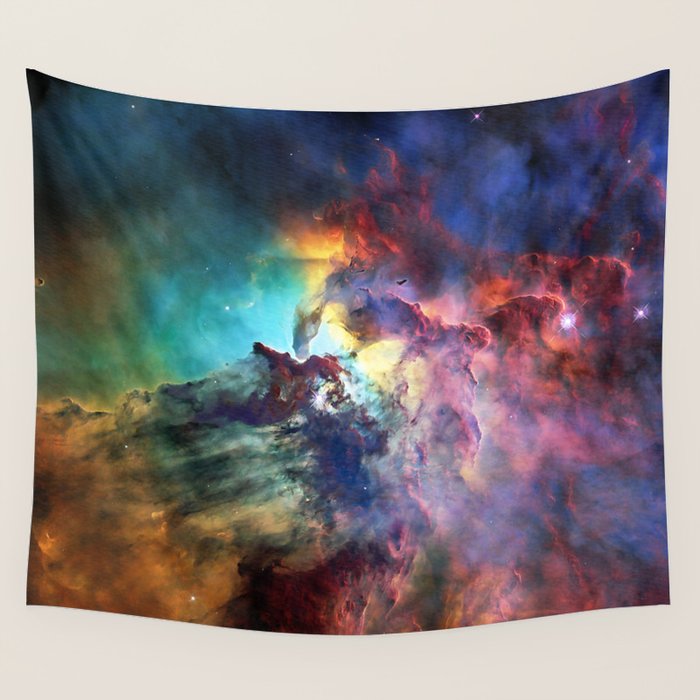 Lagoon Nebula Wall Tapestry