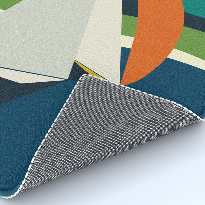 mid century sails Rug Gallery Image 4