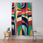 Impossible contour map Window Curtain Gallery Image 5