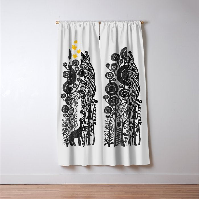 Green lapse Window Curtain Gallery Image 3