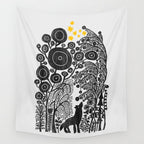 Green lapse Wall Tapestry Gallery Image 4