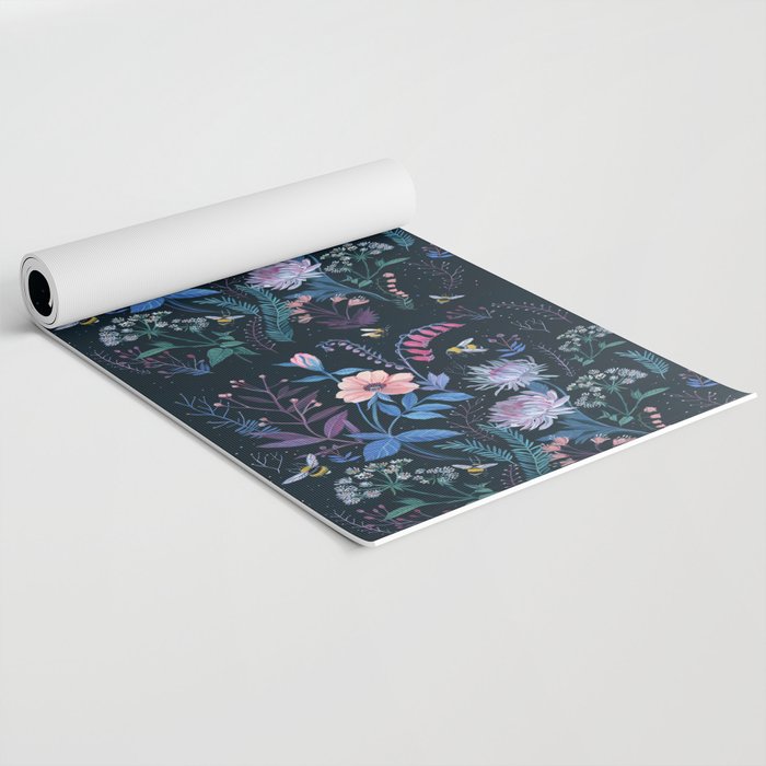 Bees Garden Yoga Mat Gallery Image 2