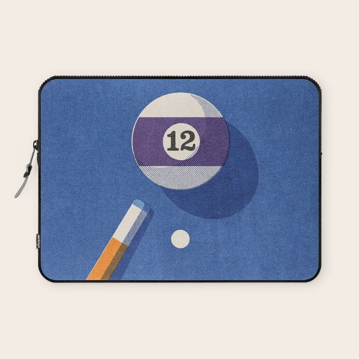 BALLS / Billiards - ball 12 I Laptop Sleeve Gallery Image 1