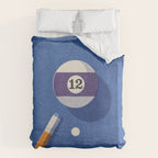 BALLS / Billiards - ball 12 I Duvet Cover Gallery Image 6
