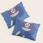 BALLS / Billiards - ball 12 I Pillow Sham Gallery Image 3