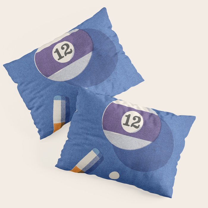BALLS / Billiards - ball 12 I Pillow Sham Gallery Image 3