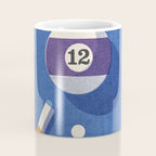 BALLS / Billiards - ball 12 I Coffee Mug Gallery Image 4