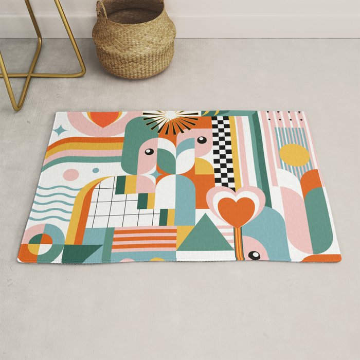 Happy Coastal Life Rug Gallery Image 1
